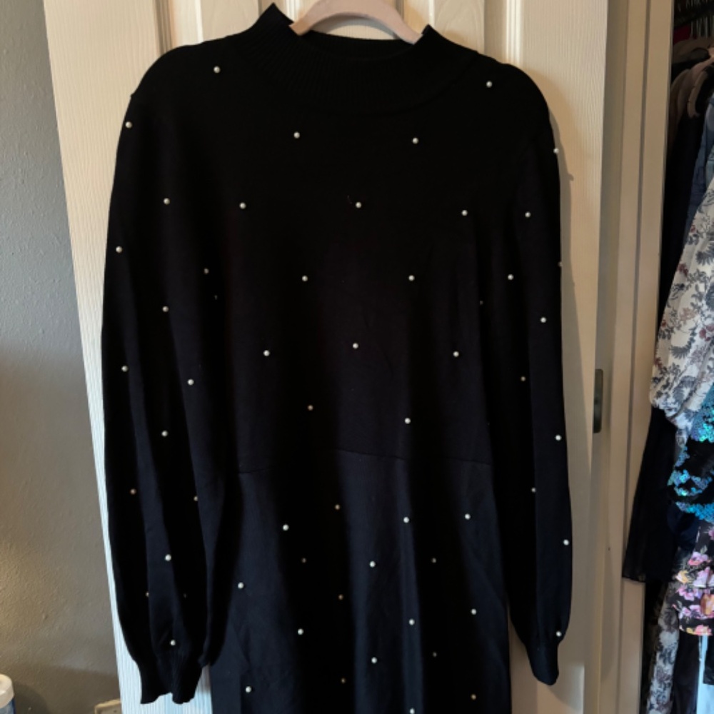 Midnight Doll Sweater Dress